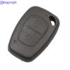 Jingyuqin 2 Button Remote Car Key Shell Cover Fob Case For Vauxhall/Opel Vivaro/ Renault Movano Trafic Renault Kangoo Blank