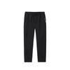 Comfortable Breathable Versatile Fleece Lined Sports Long Pants Men Bottoms Basic-Black 152517509-1