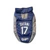 MLB Official Los Angeles Dodgers Shohei Otani Player Model Puffer Vest S Uniform Baseball Los Angeles Dodgers Pet