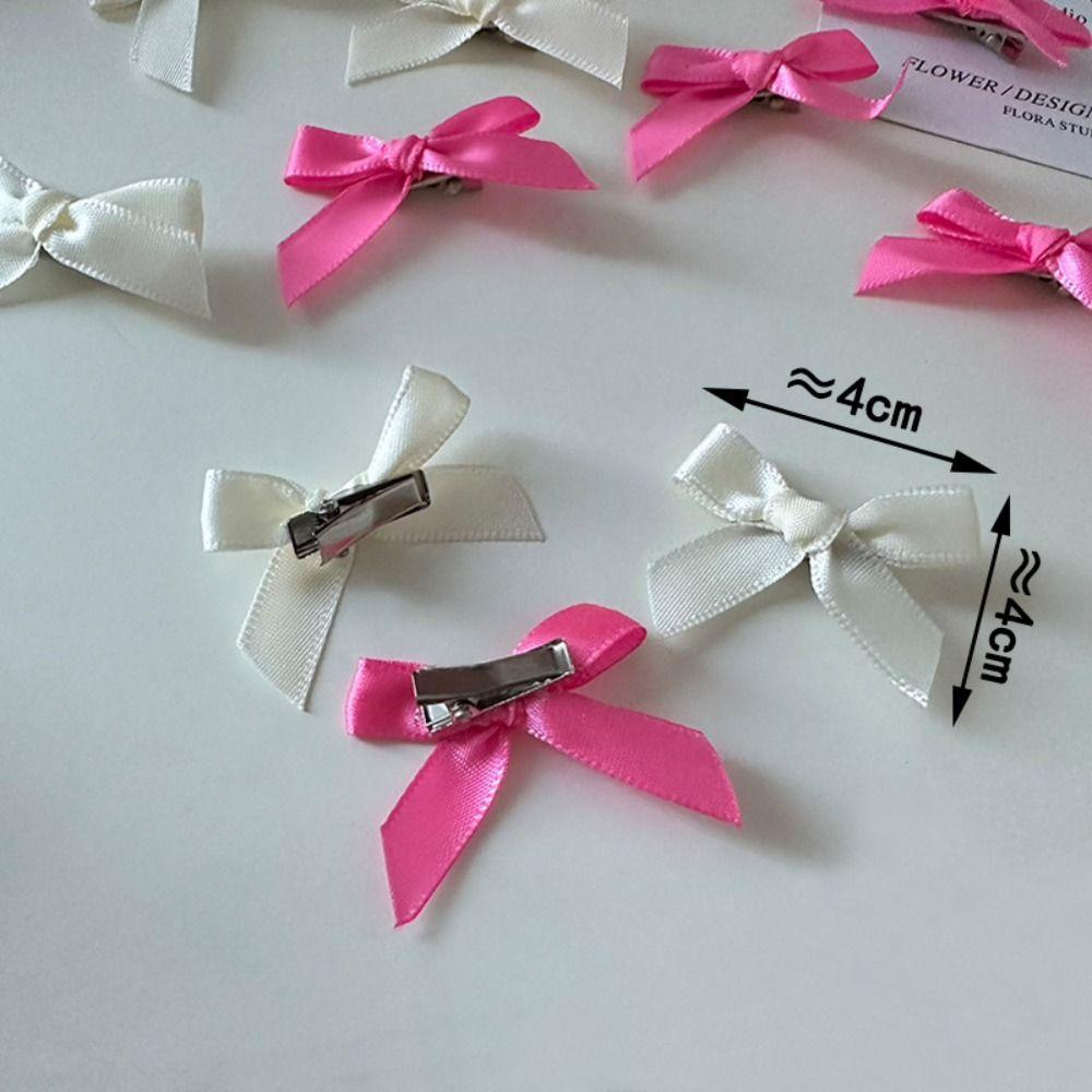 1PC Sweet Bowknot Hair Clips Ribbon Multicolor Barrette Ballet Bow Hairpin Girls