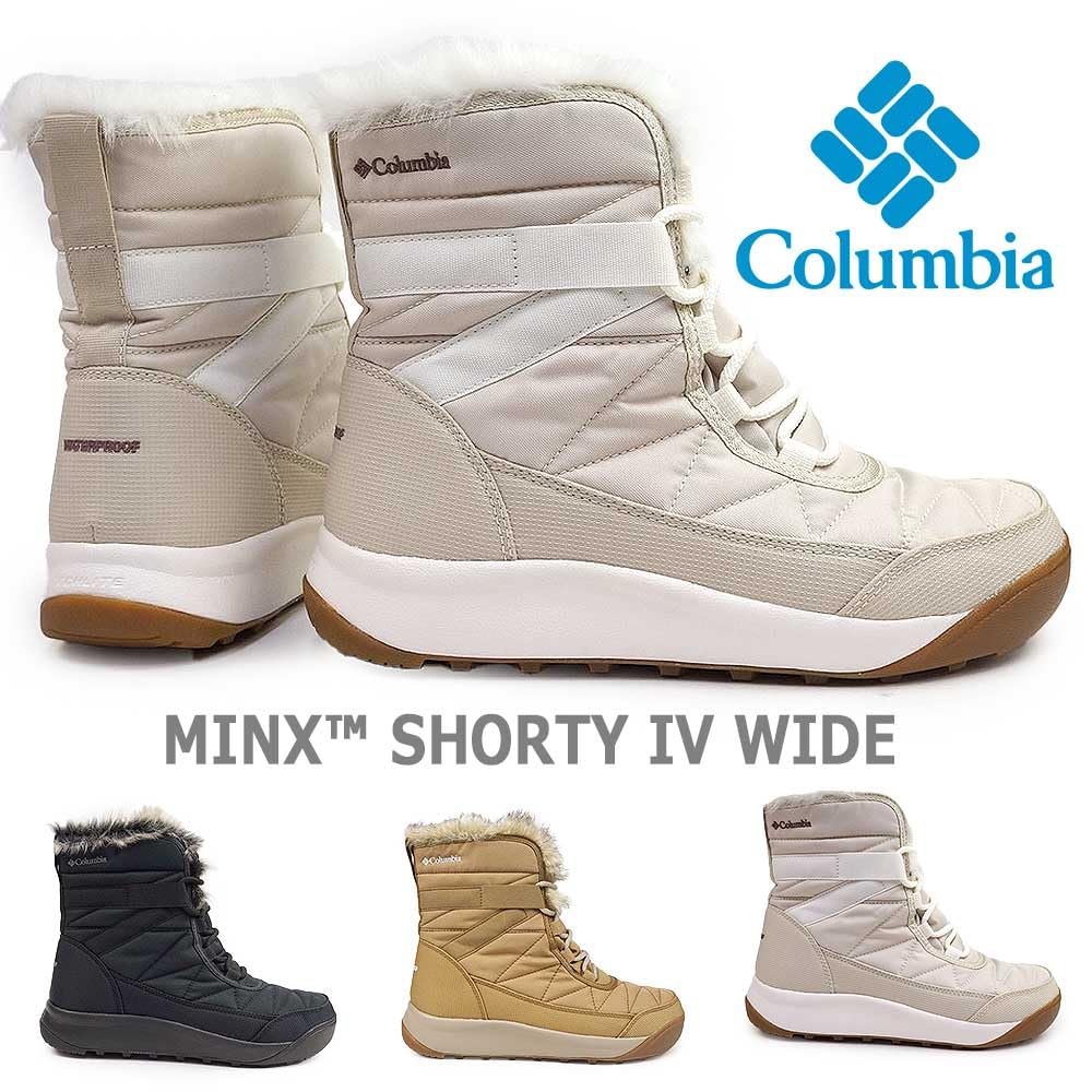 Водонепроницаемые сноубутсы Columbia Minx Shorty IV Wide и Идеальны для Снега Размер Размер Черный Титан Женские (BK0926), Водонепроницаемый, Дышащий, Теплый,