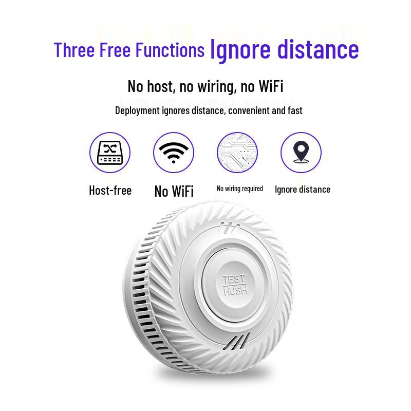 Customized Wireless Smoke Detector for Home & Commercial Use - Anti-False Alarm, Certified, Interconnectable.