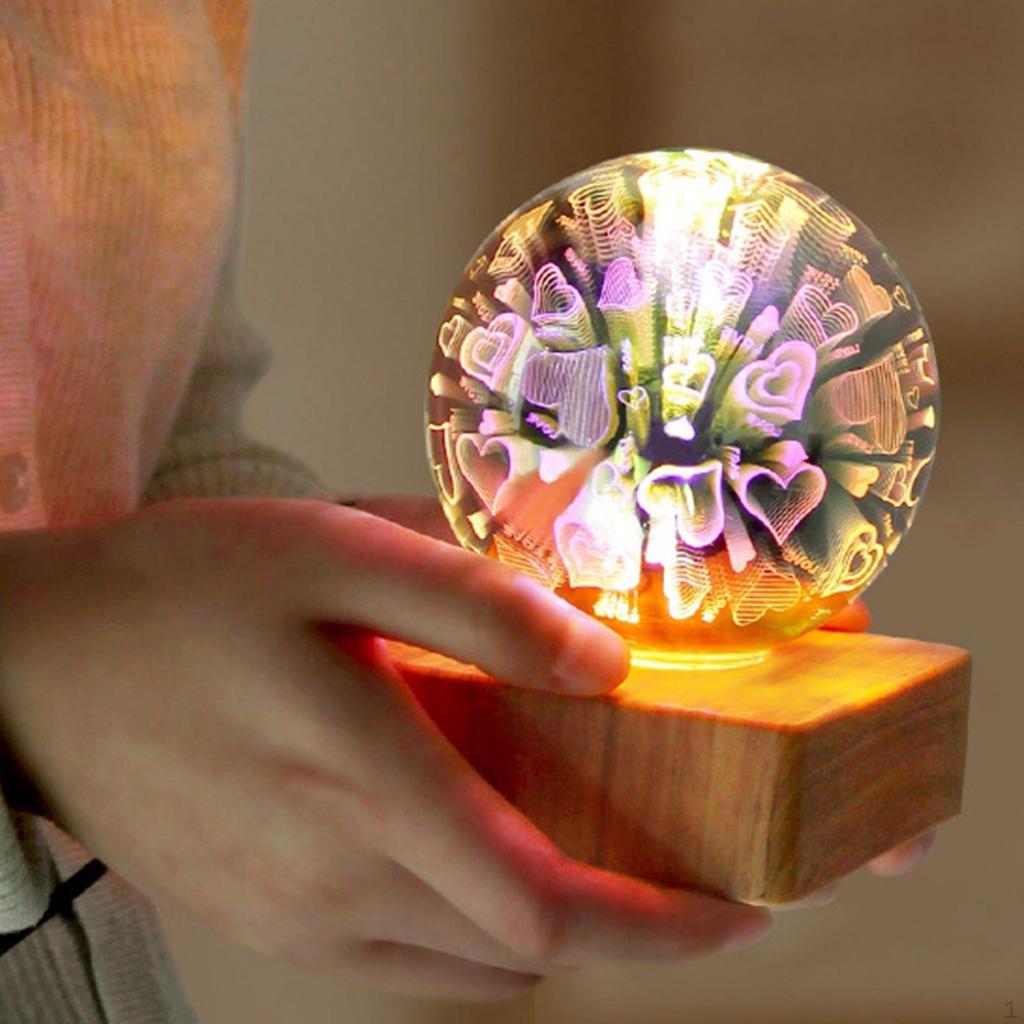 3D Night Light Decorative Table Lamp for Bedroom Decoration