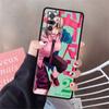 Luxury Black Phone Case For Xiaomi Redmi Note 11 10 9 8 7 Pro 9S 9A 9C 10s 8T K40 10C 10S Funda Cover Anime Chainsaw Man