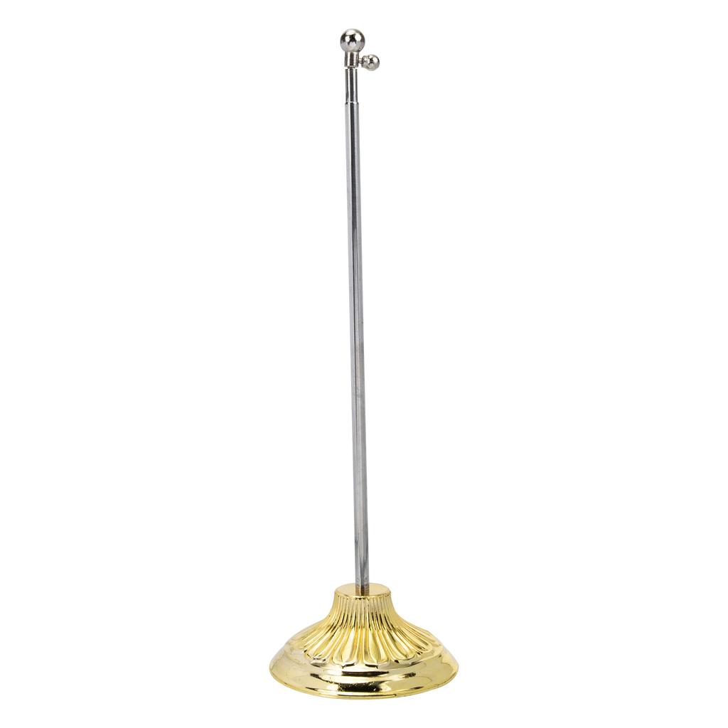 Telescopic Flag Stand Holder American Wear-resistant Base Desktop Accessory Office Rod Decorate