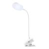Reading Lights , LED USB Desk Lamp with 3 Color Modes, Eye Protection Book Clamp Light , 360 Flexible Gooseneck Clamp Lamp for Desk Headboard and Vid