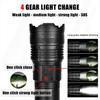 Super Bright 1000000LMs LEDs Flashlight Powerful Rechargeable Portable Ultra Power Torch Lamps Outdoor Emergency Camping Lantern