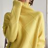 Women's Turtleneck Sweater Long Sleeve Pullover Sweater Fall/Winter Cozy Women Top