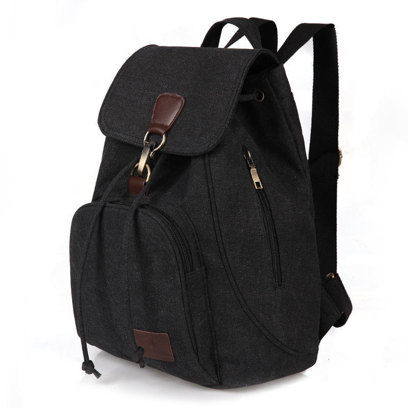 Outdoor Canvas Backpack Retro Fashion Backpack Women Shoulder Bags Schoolbag Fashion Backpack