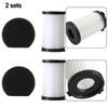 Filters Replacement White / Black For Ariete Electric Broom