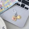 Kawaii Creative Star Bear Keychain Cute Cartoon Car Keychain Pendant School Backpack Decoration Accessories Kids Toy Gifts