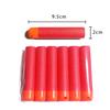 LWN 6PCS 9.5CM Refill Darts Red EVA Soft Bullets for Nerf N-Strike Mega Series Blasters