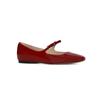 Shoes for Women French Bowknot Ballet Flat Shoes with Flat Ribbon 2024 Mary Jane Women Shoes Solid Square Toe Slip-On Flats