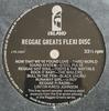 7inch Record BOB MARLEY & THE WAILERS - Reggae Greats Flexi Disc LYN15897 Island Records 1985 UK Reggae, Ska & Dub Used