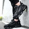 Rotary Buckle Work Boots For Men Safety Steel Toe Shoes Breathable Indestructible Anti-Smash Shoes Puncture-Proof Work Shoes