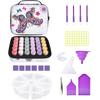 1 Set of Diamond Painting Art Tool Box, Portable Storage Box Diamond Painting Tool Storage DIY Art Bead Accessories Suitable for Jewelry Embroidery