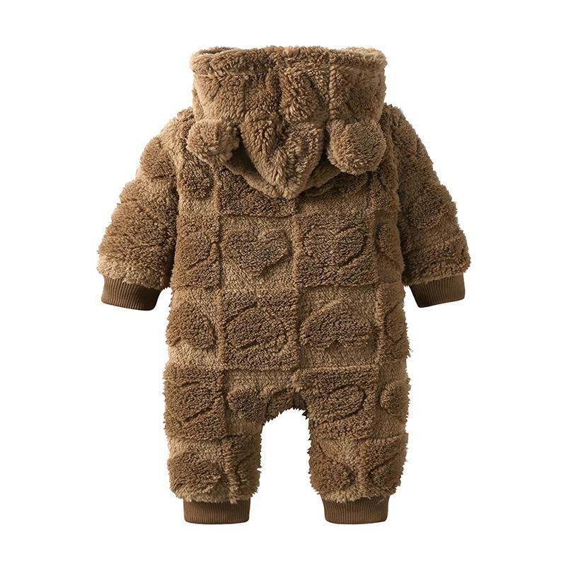 YUBAOBEI Baby Winter Costume Boys Girls Newborn Rompers For Baby Jumpsuit Infant Clothing