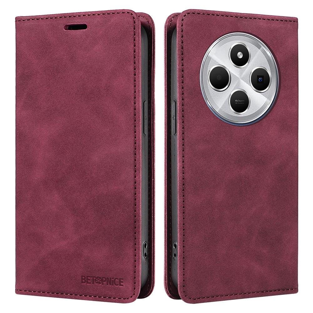 BETOPNICE For Xiaomi Poco C75 4G/Poco M7 5G/Redmi A3 Pro 4G/14R 5G/A4 5G/14C 5G/14C 4G Wallet Case Leather Phone Cover with Stand