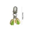 Bag Pendant Food Series Pendant Pistachio PVC Keychain Unique Simulation Food Keychain  Gift