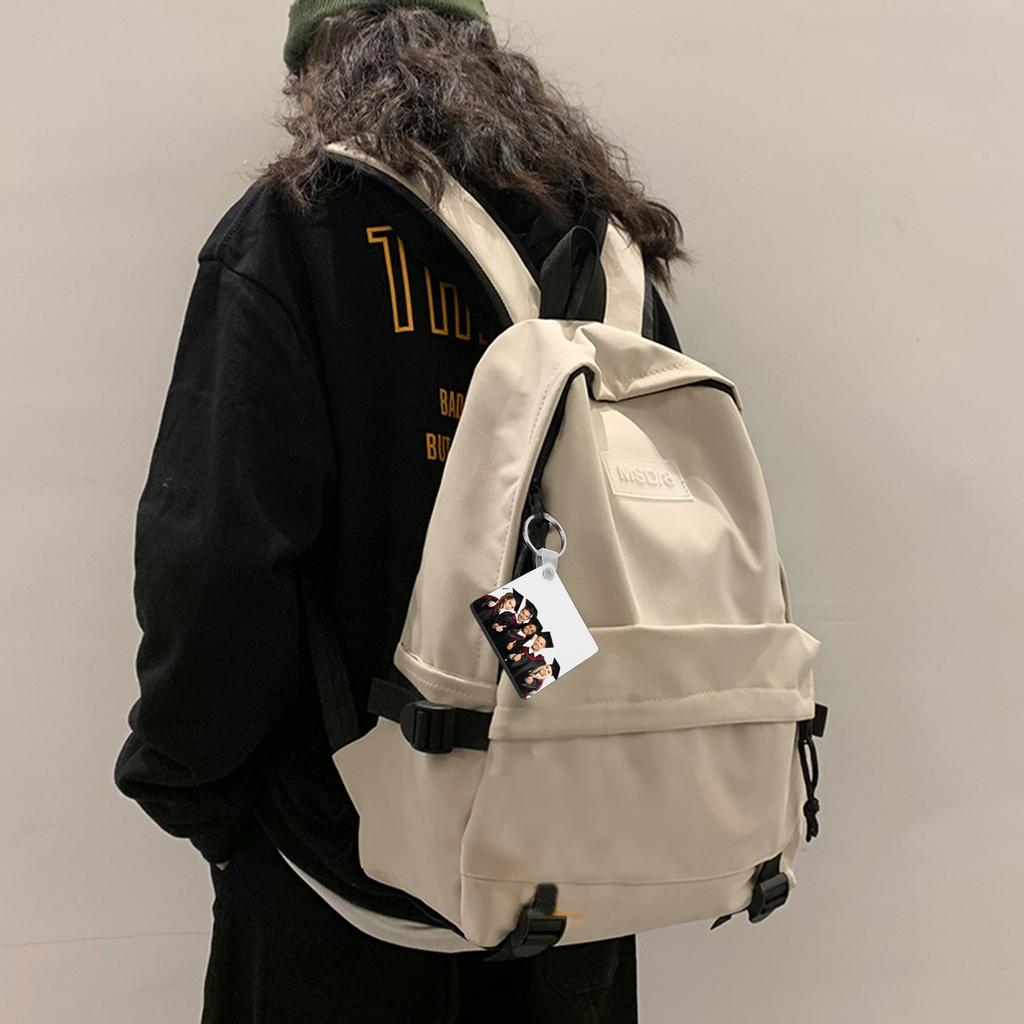 Blank Keychain DIY MDF Blank Keyring Valentine's Day Graduation Day Gift