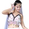 Belly Dance Bras Sequined Beaded Tops Dancing Costume Fringe Costume