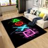 Cartoon Gamer Game Controller Area Rug Large,Carpets Rug for Living Room Children's Room,Kids Play Crawl Non-slip Floor Mat Gift