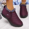 New Cotton Shoes Large Size Women's Shoes Velvet Warm Soft-soled Snow Boots Women's Thickened Winter Women's Shoes