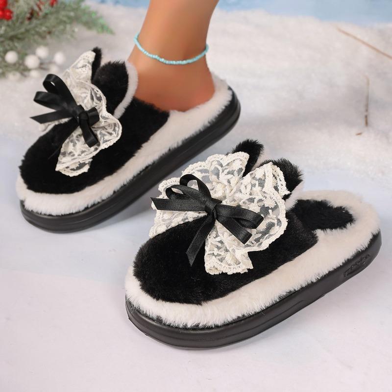 Fashion Winter Cotton Slippers Women's New Cotton Shoes