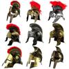 Helmet Feather Lion Cap Spartacu Samurai Roman Hat Helmets Spartan Warrior Hat Masquerade Helmet