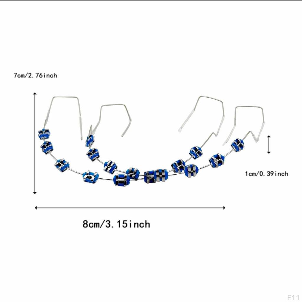 Temporary Tooth Decoration with Case for Classroom Instruction Fashion Brace
