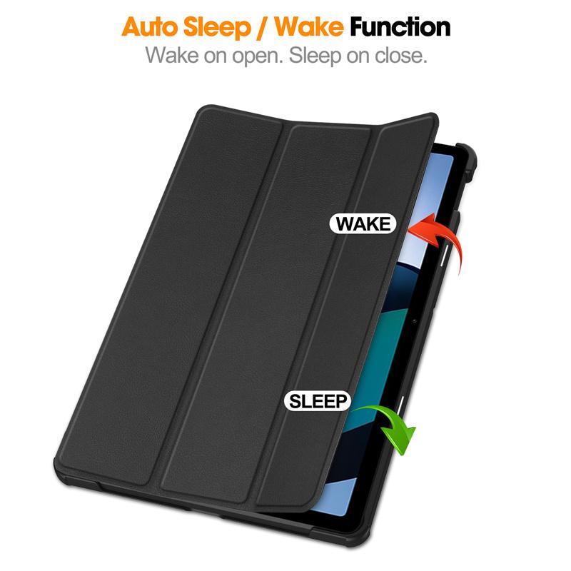 PU Leather Auto Sleep Cover for Xiaomi Redmi Pad SE Case 11 Inch 2023 Magnetic Stand Case Coque Capa