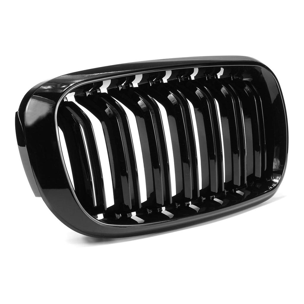 F15 F16 Pair Car Double Slats Front Kidney Racing Grille Replacement For BMW F15 F16 X5 X6 2014 2015 2016 2017 Racing Grills