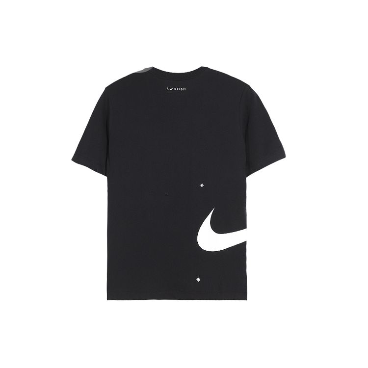 Nike Minimalist Letter Logo Print Casual Round Neck T-Shirt Men Tops Black DX5817-010