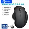Wireless Mouse with USB Receiver 6 Buttons Bluetooth 5.0 Mouse 2.4Ghz 1600DPI Silent Wireless Mice for Mackbook PC Laptop Accessories