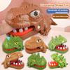 Biting Hand Fun Portable Toy Mini Dinosaur Parent-child Interaction Creative Battery-Free Game for Kids