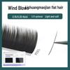 0.15 Wind-Blown Zero-Touch Matte Flat Hair Double-Hair Tip Eyelash Extensions