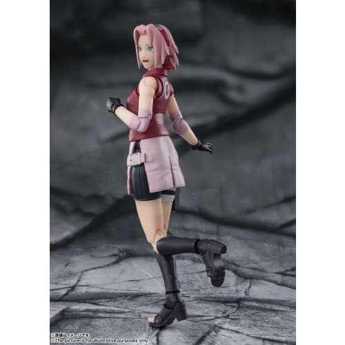 TAMASHII NATIONS S.H.Figuarts NARUTO Shippuden - Sakura Haruno - Master's Competitive Spirit - (Rerelease Edition) Approximately 135mm ABS & PVC Paint