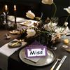 10pcs Handwritten Card Ornament Multiple Colors Wedding Table Card Party Stereoscopic Birthday Seat Card Decorative Accessories