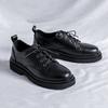 Brand Luxury Spring Summer Men Dress Shoes Lace Up Casual Black Leather Shoes Men Loafers Luxury Wedding Party Male Shoes Men