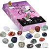 2023 Christmas 24 Days Advent Calendar Natural Crystal Stone Xmas Blind Box Gift
