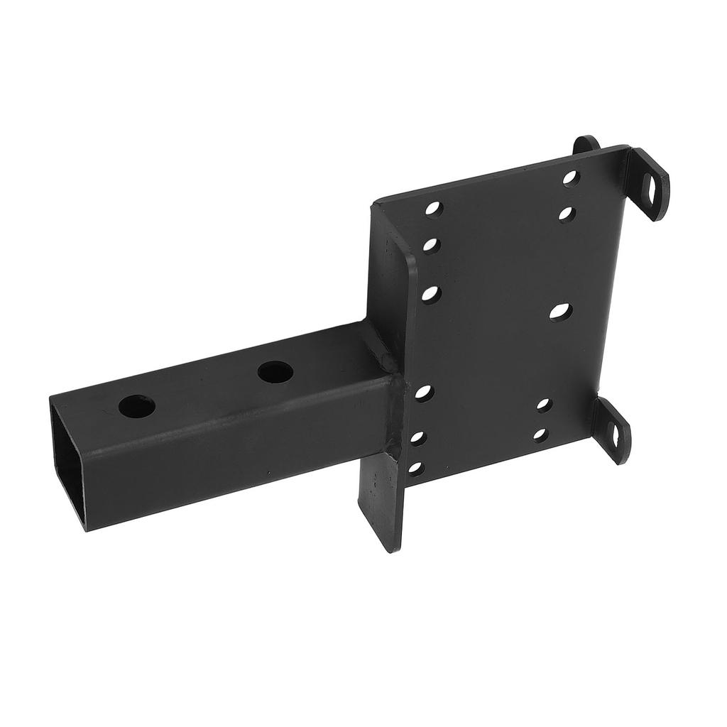 Universal Trailer Hitch Winch Mounting Plate with 2inch Receiver Winch Bracket Winch Mounting Plate for ATVs UTVs Lawn