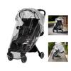 Clear Baby Strollers Rain Cover Sleeve Lightweight Pram Shade Easy Folding Cart Protector Case for Travel Shopping