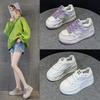 5521 Spring and Summer New Thick-soled Cowhide White Shoes Women's Sports and Leisure Classic Versatile Board Shoes