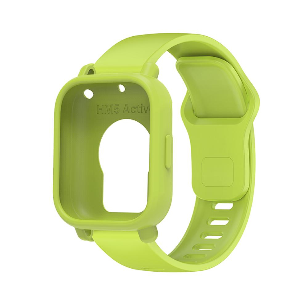 WatchBand Strap For Redmi Watch 5 Active SmartWristbands Fashion Silicone Bracelet For Redmi Watch5 Active WristBand Strap&case