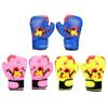 Children Boxing Gloves Mesh Breathable PU Leather Flame Gloves Punch Training Fight Mitts Children Grappling Gloves