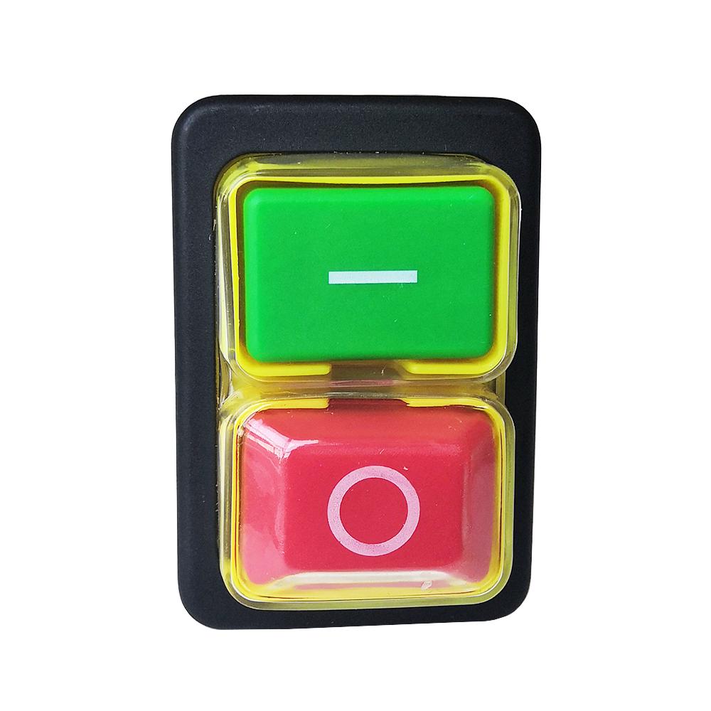 KJD17B KEDU Industrial Electromagnetic Pushbutton Switches for Lathes 2NO 5Pins