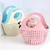 Hollow Shower Basket Mesh Laundry Basket Shopping Basket Bath Basket Cosmetic