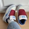 2024 New Student Leisure Niche Retro Bread Shoes Women's Korean Version Ins Street Shooting Versatile Trend Low-top Board Shoes