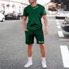 Summer Y2K Style Fashion Trendy Men's Set Extra Large Men's Loose Top Refreshing and Breathable Leisure Travel Set