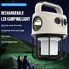 Rechargeable LED Camping Light Super Bright Portable Light Flashlight Waterproof Lantern Support Long Distance Lighting